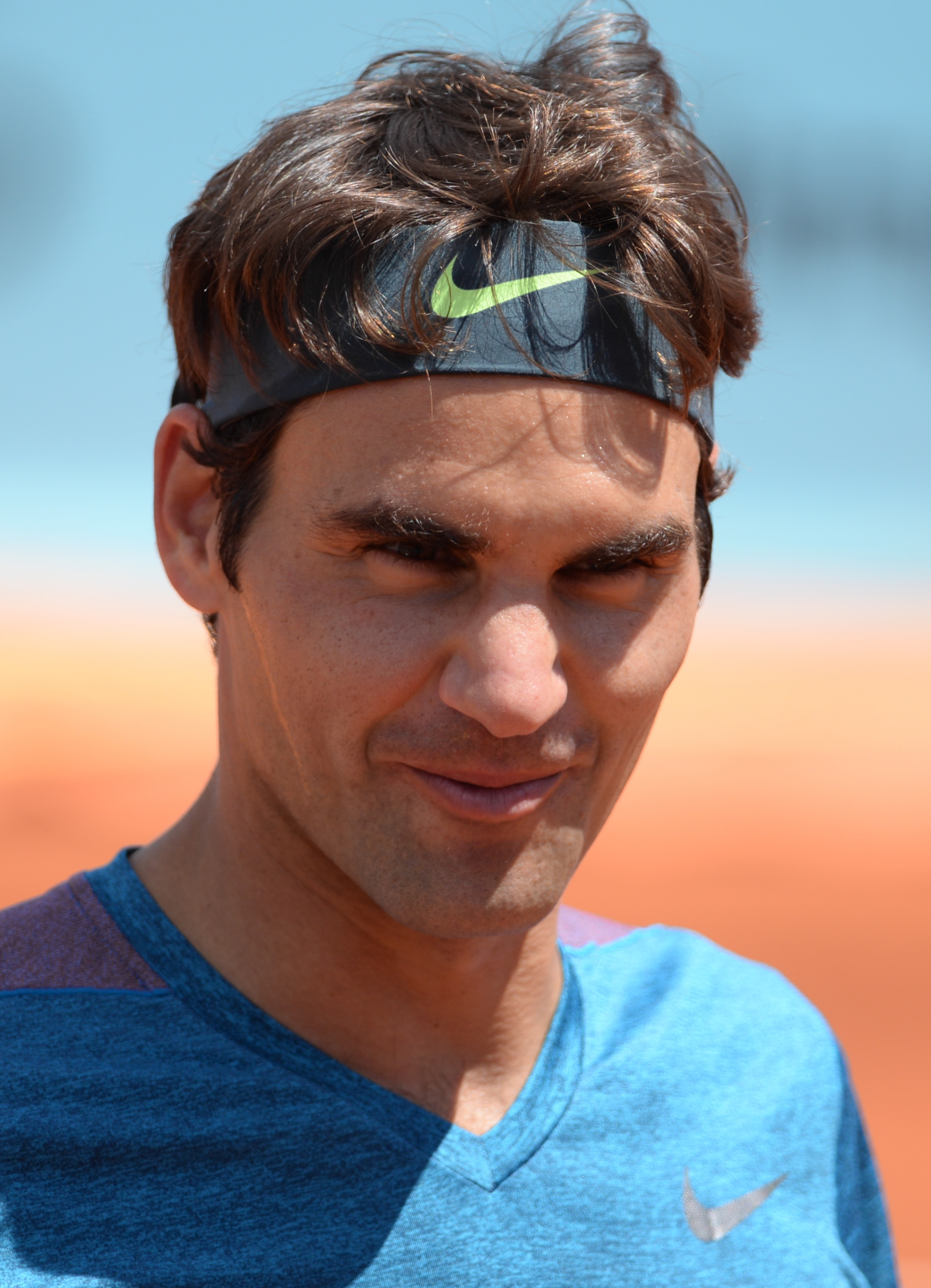 Roger Federer tennis player reference image
